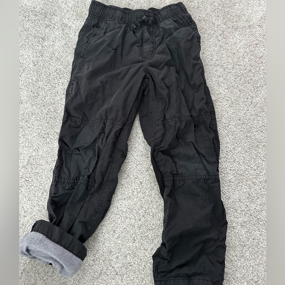 Gymboree Black Elastic Waist insulated pants